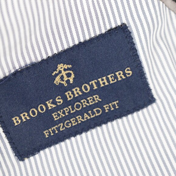 Brooks Brothers Sport Coat Mens 42R Explorer Fitzgerald Fit Business dark gray - Picture 12 of 14